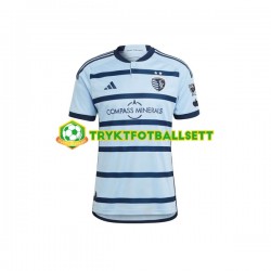 Herre Sporting Kansas City drakt Hjemme 2023-2024 Korte Ermer Herre Sporting Kansas City drakt Hjemme 2023-2024 Korte Ermer