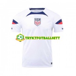 Herre USA drakt Hjemme VM 2022 Korte Ermer