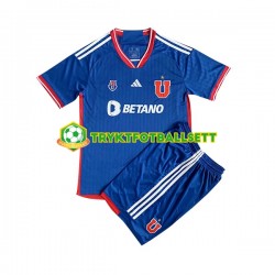 3-13 år Barn Universidad de Chile drakt Hjemme 2023 Korte Ermer 3-13 år Barn Universidad de Chile drakt Hjemme 2023 Korte Ermer