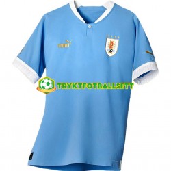 Herre Uruguay drakt Hjemme VM 2022 Korte Ermer