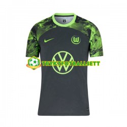 Herre VfL Wolfsburg drakt Borte 2023-2024 Korte Ermer