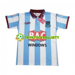 Herre West Ham United drakt Retro Borte 1991-1992 Korte Ermer