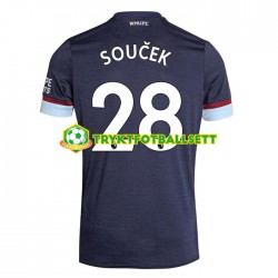 Herre West Ham United drakt Tomas Soucek 28 Tredje 2021-22 Korte Ermer