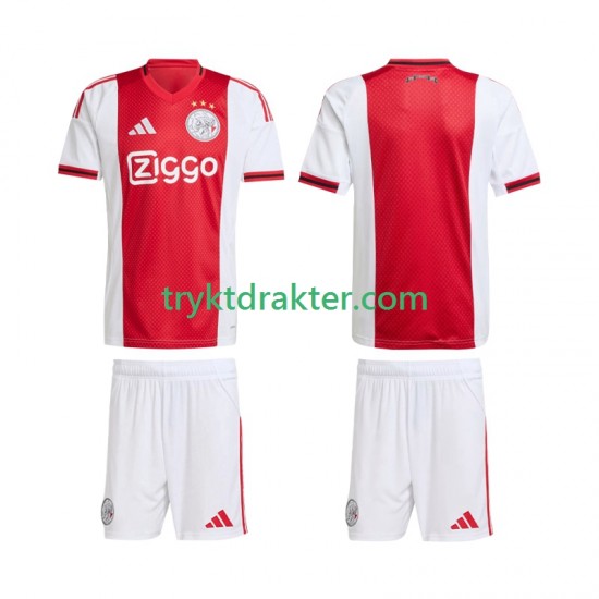 3-13 år Barn AFC Ajax drakt Hjemme 2025-2026 Korte Ermer