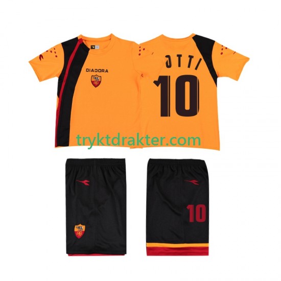 3-13 år Barn AS Roma drakt TOTTI 10 2005- Retro Hjemme 2006 Korte Ermer
