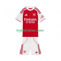 3-13 år Barn Arsenal drakt Hjemme 2025-2026 Korte Ermer 3-13 år Barn Arsenal drakt Hjemme 2025-2026 Korte Ermer