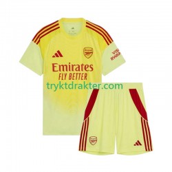 3-13 år Barn Keeper Arsenal drakt Hjemme 2025-2026 Korte Ermer 3-13 år Barn Keeper Arsenal drakt Hjemme 2025-2026 Korte Ermer