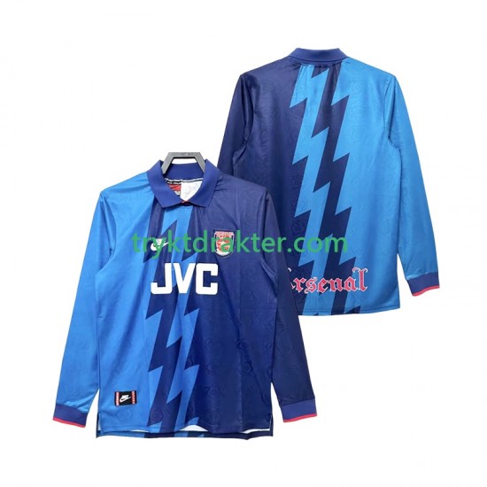 Herre Arsenal drakt 1995 1996 Retro Borte Langermet