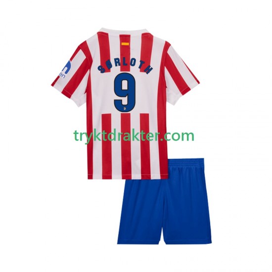3-13 år Barn Atlético Madrid drakt Alexander Sorloth 9 Hjemme 2025-2026 Korte Ermer