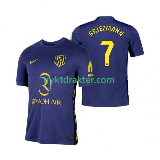 Herre Atlético Madrid drakt Antoine Griezmann 7 Borte 2025-2026 Korte Ermer