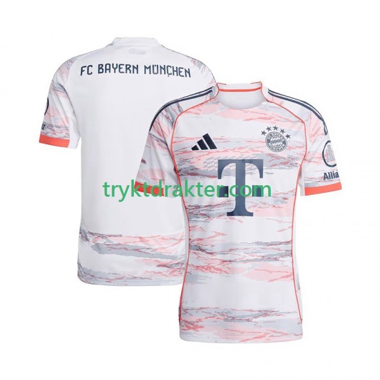Herre FC Bayern München drakt Borte 2025-2026 Korte Ermer