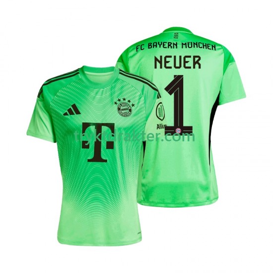 Herre Keeper FC Bayern München drakt Manuel Neuer 1 Hjemme 2025-2026 Korte Ermer