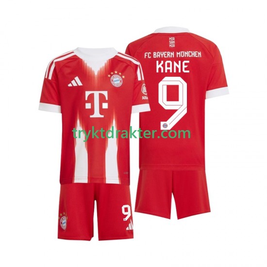 3-13 år Barn FC Bayern München drakt Harry Kane 9 Hjemme 2025-2026 Korte Ermer