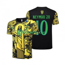 Herre Brasil drakt Neymar JR 10 Jesus Hjemme 2024 Korte Ermer