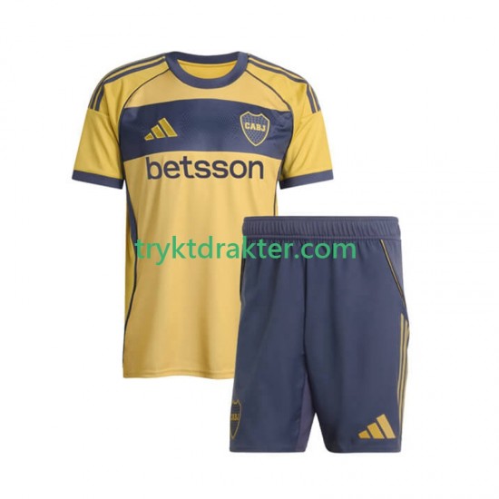 3-13 år Barn CA Boca Juniors drakt Borte 2025-2026 Korte Ermer