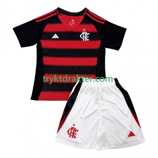 3-13 år Barn CR Flamengo drakt Hjemme 2025-2026 Korte Ermer