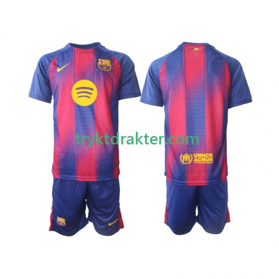 3-13 år Barn FC Barcelona drakt Hjemme 2025-2026 Korte Ermer