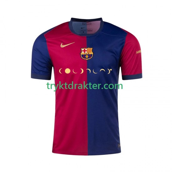Herre FC Barcelona drakt Coldplay Hjemme 2024-2025 Korte Ermer
