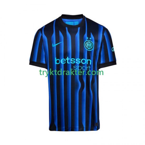 Herre Inter Milan drakt Hjemme 2025-2026 Korte Ermer