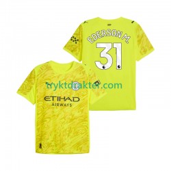 Herre Keeper Manchester City drakt Ederson Moraes 31 Tredje 2025-2026 Korte Ermer Herre Keeper Manchester City drakt Ederson Moraes 31 Tredje 2025-2026 Korte Ermer