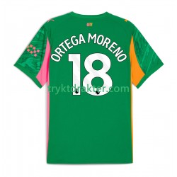 Herre Keeper Manchester City drakt ORTEGA MORENO 18 Hjemme 2025-2026 Korte Ermer