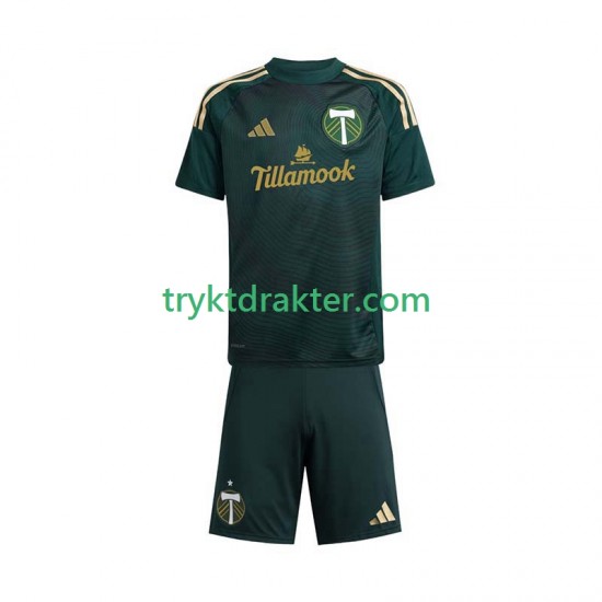 3-13 år Barn Portland Timbers drakt Hjemme 2025 Korte Ermer