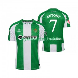 Herre Real Betis drakt Antony 7 Hjemme 2025-2026 Korte Ermer