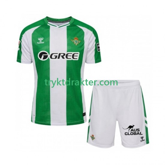 3-13 år Barn Real Betis drakt Hjemme 2025-2026 Korte Ermer
