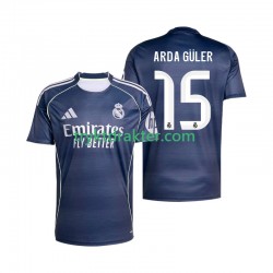 Herre Real Madrid drakt Arda Guler 15 Borte 2025-2026 Korte Ermer