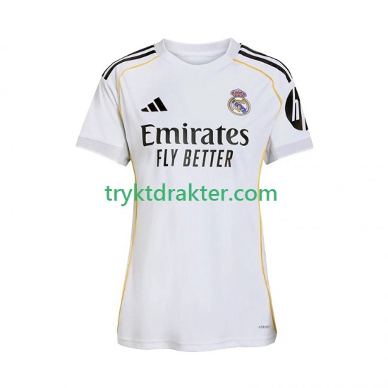 Dame Real Madrid drakt Hjemme 2025-2026 Korte Ermer
