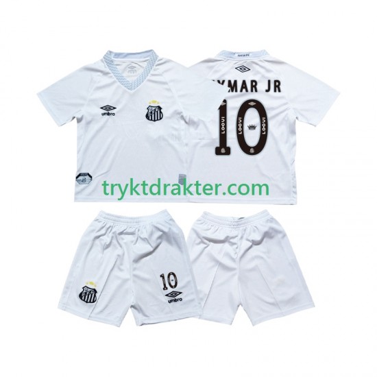 3-13 år Barn Santos FC drakt Neymar JR 10 Hjemme 2025-2026 Korte Ermer