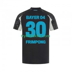 Herre Bayer 04 Leverkusen drakt Frimpong 30 Tredje 2024-2025 Korte Ermer Herre Bayer 04 Leverkusen drakt Frimpong 30 Tredje 2024-2025 Korte Ermer