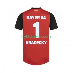 Herre Bayer 04 Leverkusen drakt HRADECKY 1 Hjemme 2024-2025 Korte Ermer Herre Bayer 04 Leverkusen drakt HRADECKY 1 Hjemme 2024-2025 Korte Ermer