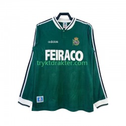 Herre drakt Deportivo de La Coruna Retro Borte 1999 Langermet
