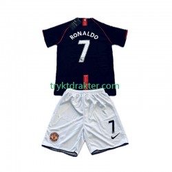3-13 år Barn Manchester Utd drakt Cristiano Ronaldo 7 2007- Retro Borte 2008 Korte Ermer