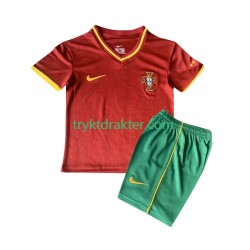 3-13 år Barn Portugal drakt 2000 Retro Hjemme Korte Ermer 3-13 år Barn Portugal drakt 2000 Retro Hjemme Korte Ermer