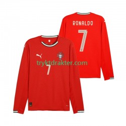 Herre Portugal drakt Cristiano Ronaldo 7 Hjemme 2025 Langermet Herre Portugal drakt Cristiano Ronaldo 7 Hjemme 2025 Langermet