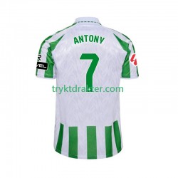 Herre Real Betis drakt ANTONY 7 Hjemme 2024-2025 Korte Ermer