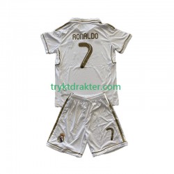 3-13 år Barn Real Madrid drakt Cristiano Ronaldo 7 -2012 Retro Hjemme 2011 Korte Ermer