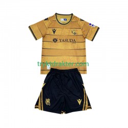 3-13 år Barn Real Sociedad drakt Borte 2024-2025 Korte Ermer