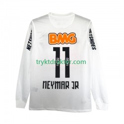 Herre drakt Santos Neymar JR 11 -2012 Retro Hjemme 2011 Langermet