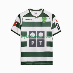 Herre Sporting CP drakt 2001 2003 Retro Hjemme Korte Ermer