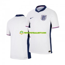 Herre England drakt Hjemme Euro 2024 Hvit Korte Ermer Herre England drakt Hjemme Euro 2024 Hvit Korte Ermer