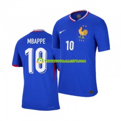 Herre Frankrike drakt Mbappé Kylian 10 Hjemme Euro 2024 Blå Korte Ermer Herre Frankrike drakt Mbappé Kylian 10 Hjemme Euro 2024 Blå Korte Ermer