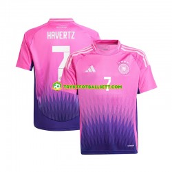 Herre Tyskland drakt Havertz 7 Borte Euro 2024 Korte Ermer Herre Tyskland drakt Havertz 7 Borte Euro 2024 Korte Ermer