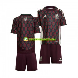 3-13 år Barn Mexico drakt Copa America Hjemme 2024 Korte Ermer 3-13 år Barn Mexico drakt Copa America Hjemme 2024 Korte Ermer