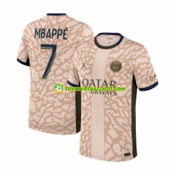 Herre Paris Saint-Germain drakt Mbappé Kylian 7 Fjerde 2023-2024 Korte Ermer Herre Paris Saint-Germain drakt Mbappé Kylian 7 Fjerde 2023-2024 Korte Ermer