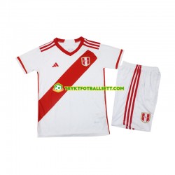 3-13 år Barn Peru drakt Hjemme 2023 Korte Ermer 3-13 år Barn Peru drakt Hjemme 2023 Korte Ermer