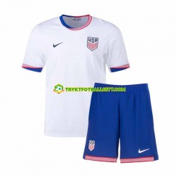3-13 år Barn USA drakt Hjemme 2024 Korte Ermer 3-13 år Barn USA drakt Hjemme 2024 Korte Ermer