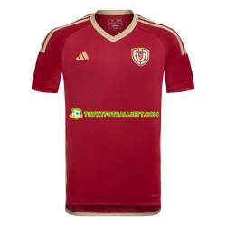 Herre Venezuela drakt Copa America Hjemme 2024 Rød Korte Ermer Herre Venezuela drakt Copa America Hjemme 2024 Rød Korte Ermer